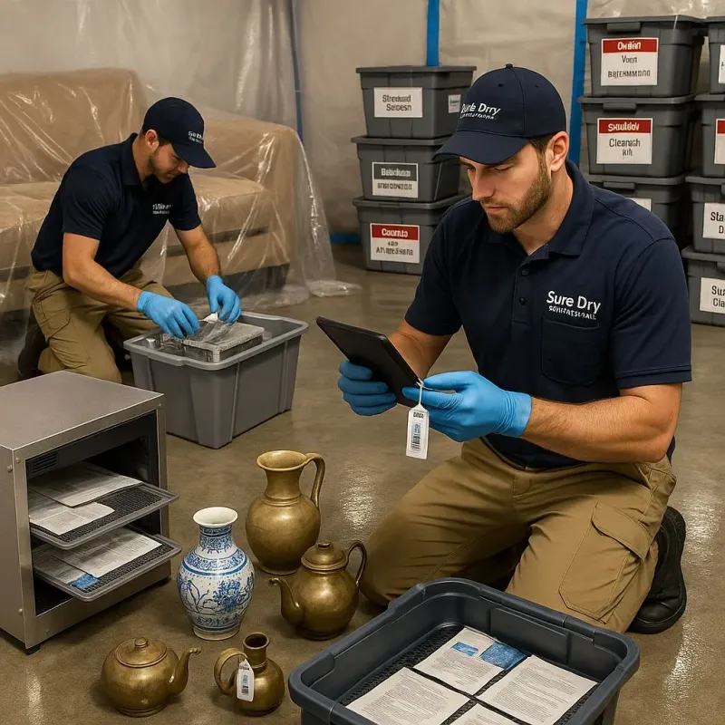 Content Protection and Restoration process in Hildebran, NC
